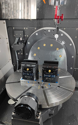 3/4/5 सीएनसी अक्ष समर्थन के साथ अक्ष प्रकाश व्यवस्था फिक्स्चर - OEM उपलब्ध 208*106*25 मिमी