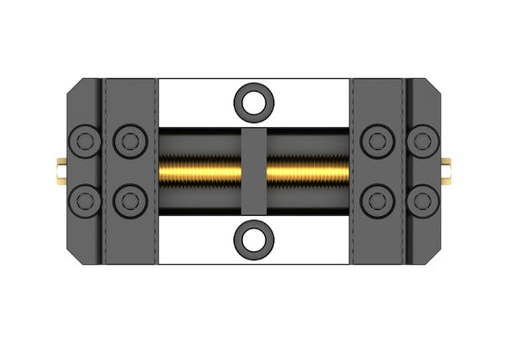 हैवी कटिंग मैनुअल क्लैम्पिंग फिक्स्चर 155 मिमी सीएनसी मिलिंग फिक्स्चर
