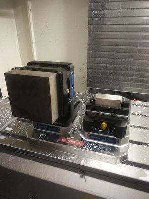 0.005 मिमी मशीन जीरो पॉइंट वर्कहोल्डिंग हार्ड स्टील 22KN लॉकिंग फोर्स एल्युमीनियम