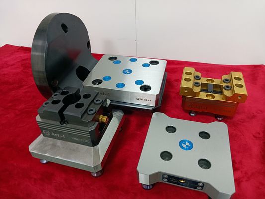 स्टील सीएनसी फ्रिलिंग मशीन क्लैंपिंग 0.005 मिमी एक्सिस क्लैंप SK96-S195