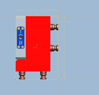 सटीकता मैनुअल शून्य बिंदु क्लैंपिंग एल्यूमीनियम 96 खींच स्टड Acc