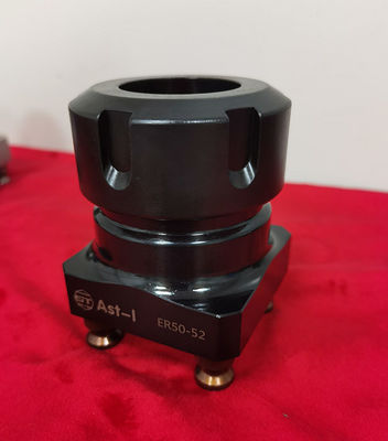 मिलिंग और क्लैंप गोल व्यास भागों के लिए ई-आर टाइप हार्डन्ड स्टील कॉम्पैक्ट कॉलेट चक, व्यावसायिक रूप से उपलब्ध ई आर कॉलेट ER50-52 के साथ