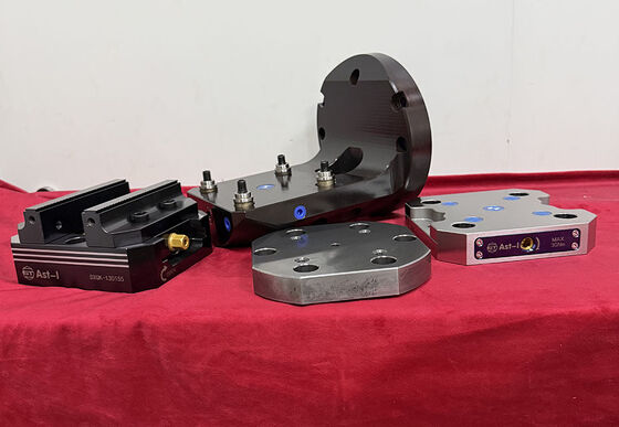 Reverse Clamping Range 78-254mm Pneumatic Clamping Fixture Engineered for Fast Cycle Times and Secure Workpiece Clamping