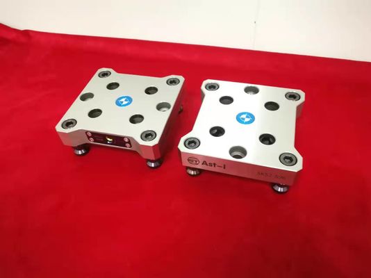Steel CNC Fixture Clamps Quick Change CNC Zero Point Four Hole